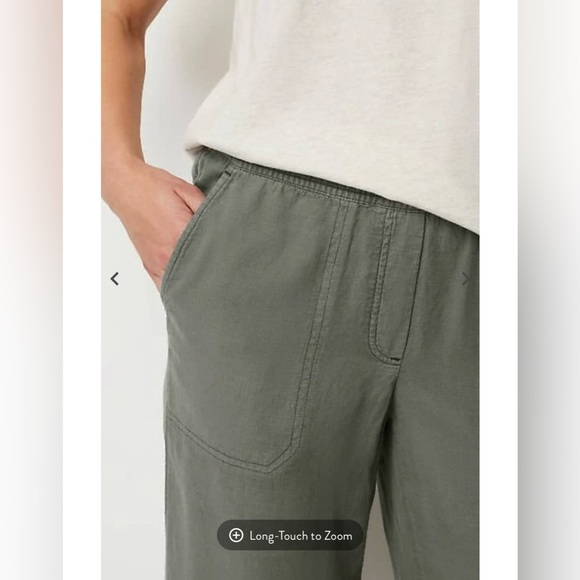 J.Jill Linen-Blend Wide-Leg Pant - Picture 3 of 5